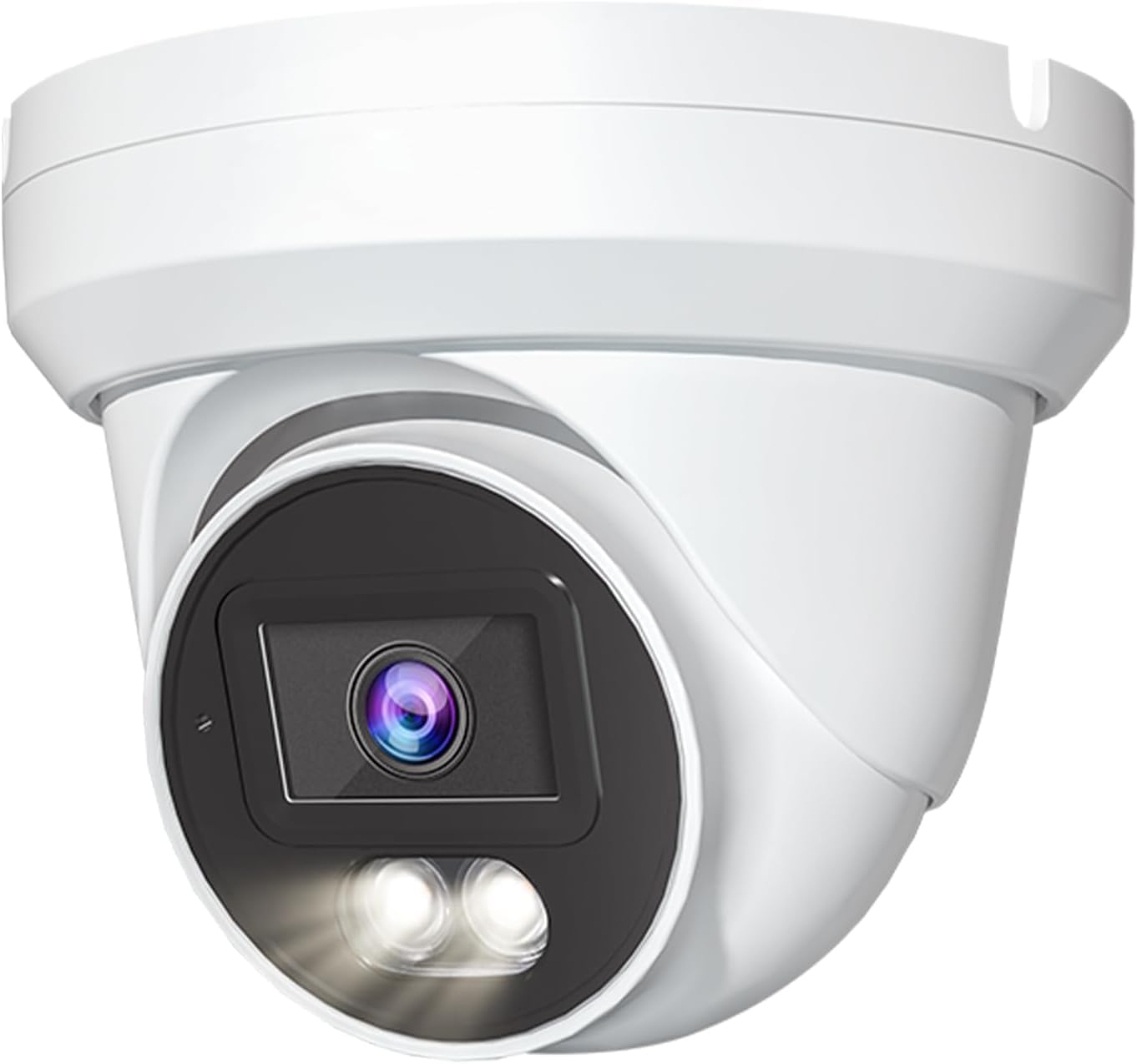 Marquis 4Mp Poe Ip Turret Dome Camera With Audio, Ip Security Camera Outdoor Rated, Waterproof Ip66, 108 Wide Angle 2.8Mm Lens N