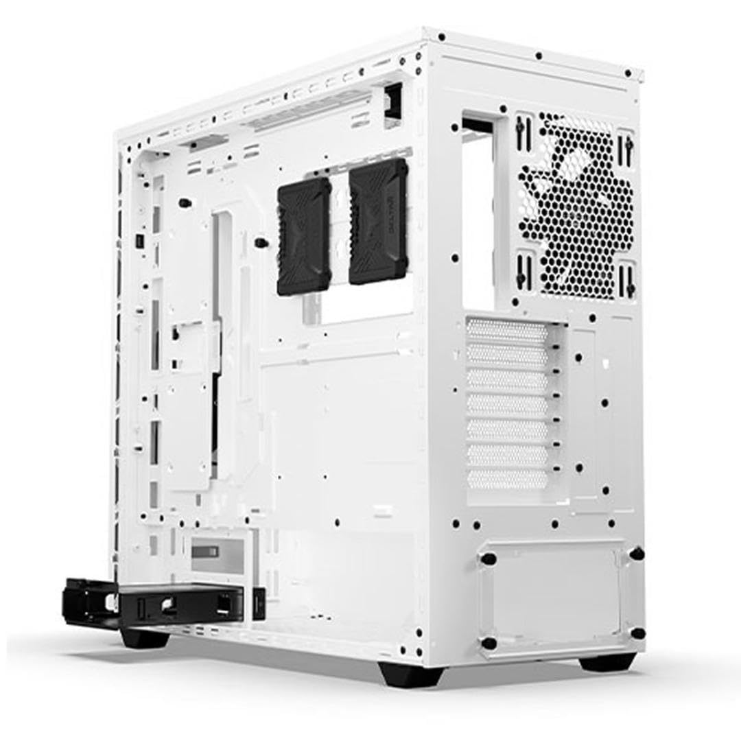 Be Quiet! Shadow Base 800 Dx  Argb   Mid Tower Pc Gaming Case   420Mm Radiators Or E Atx Motherboards Support  White   Bgw62