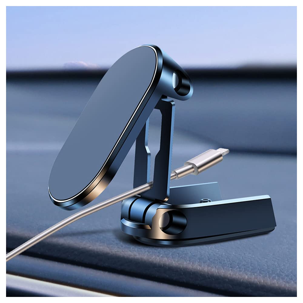 Magnetic Phone Holder For Car,Foldable Phone Mount Multi Functional 360