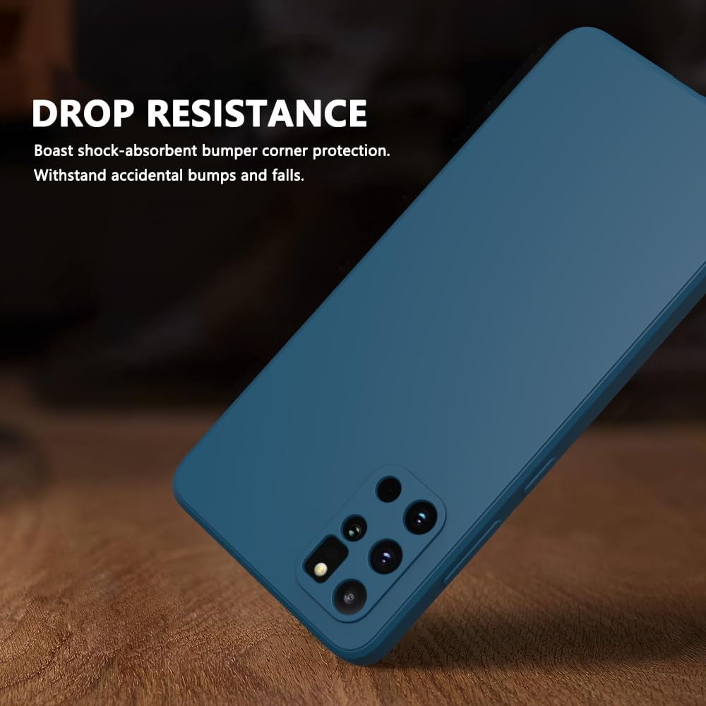 Wogroo For Samsung Galaxy S20 Plus Case Dark Blue, Scratch Resistant With Soft Touch, Slim Thin Phone Cover For Samsung Galaxy S