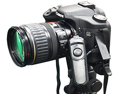 Shutter Release Cord, Pixel Rc 201 N3 Cable Shutter Release Compatible For Canon Eos Dslr Cameras Replaces Canon Rs 80N3