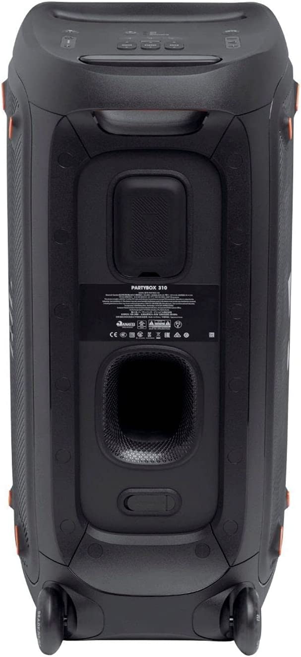 Jbl Partybox 310   Portable Party Speaker With Long Lasting Battery, Powerful Jbl Sound And Exciting Light Show,Black