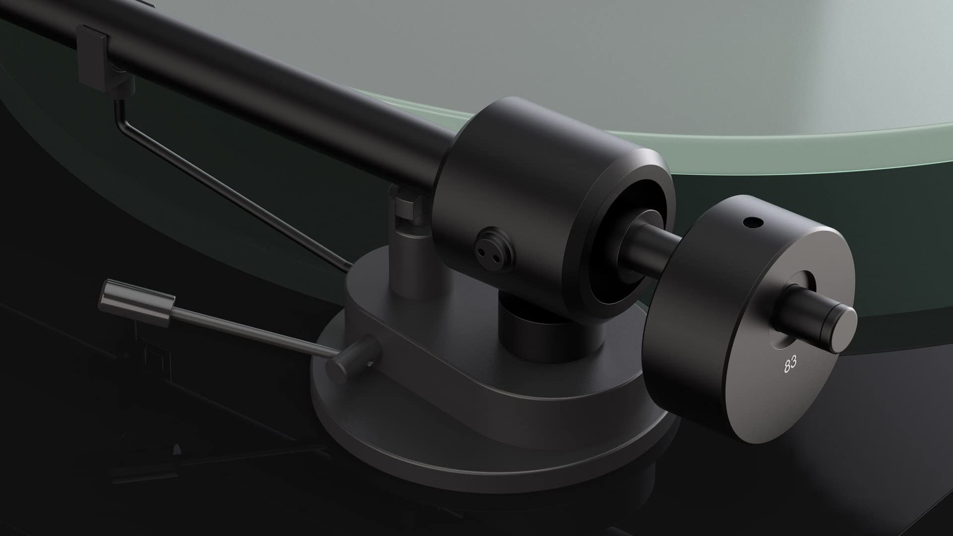 Pro Ject T1 Turntable (Piano Black)