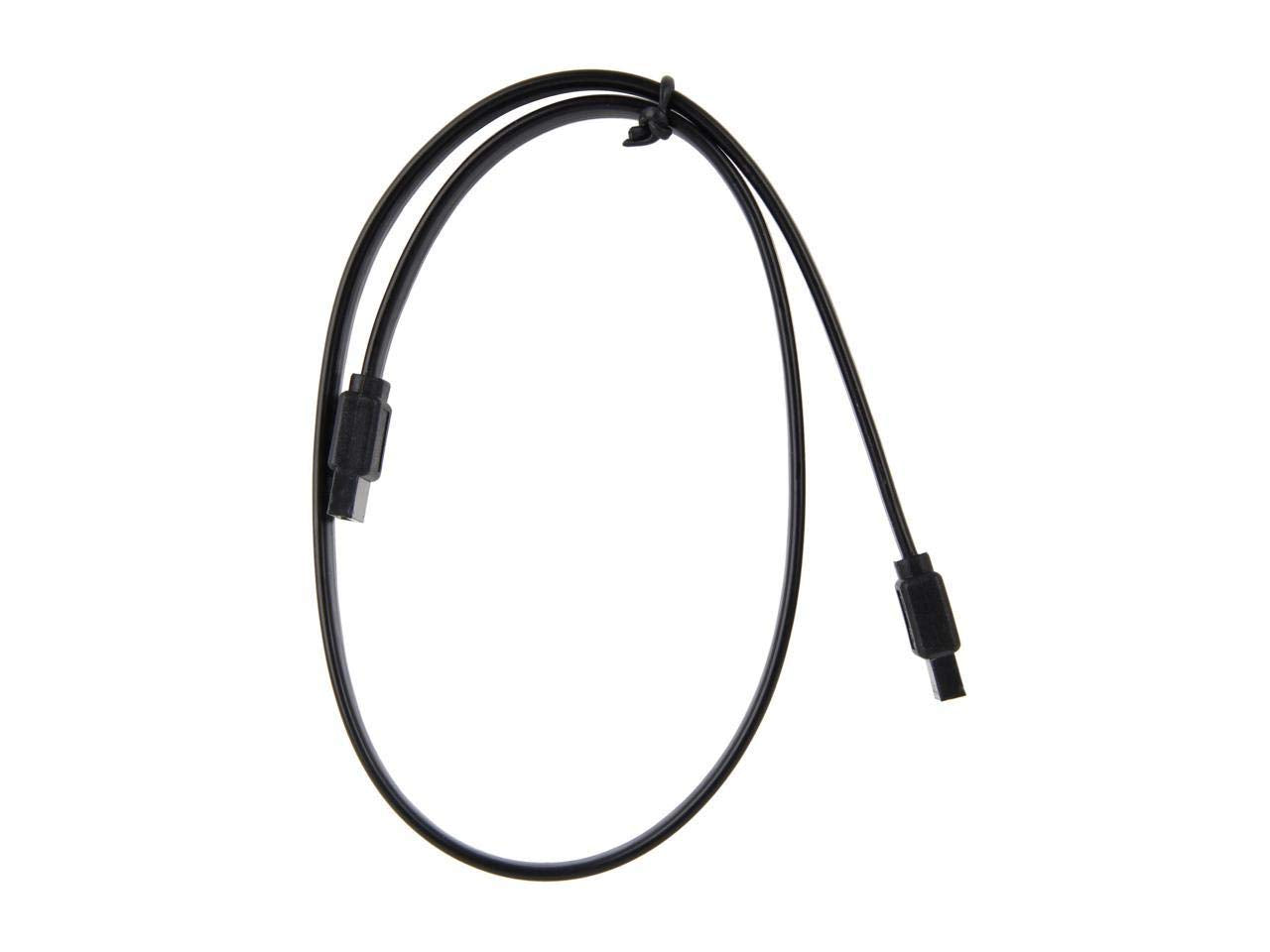 Nippon Labs Sata3 1.5Ft Bk 18 Inch Sata Cable, Black