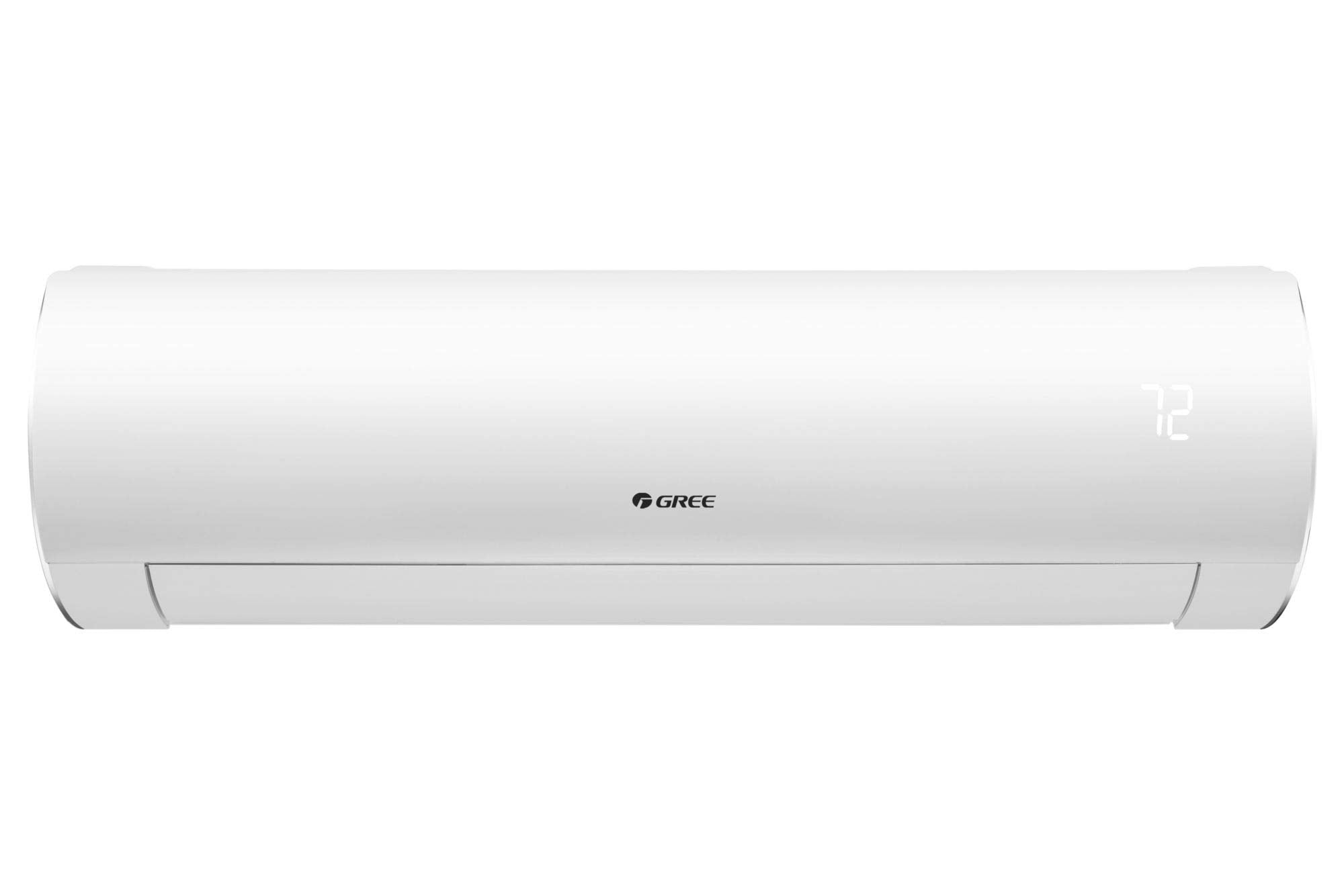 Gree 18,000 Btu 24.5 Seer Sapphire Wall Mount Ductless Mini Split Air Conditioner Heat Pump 208/230V