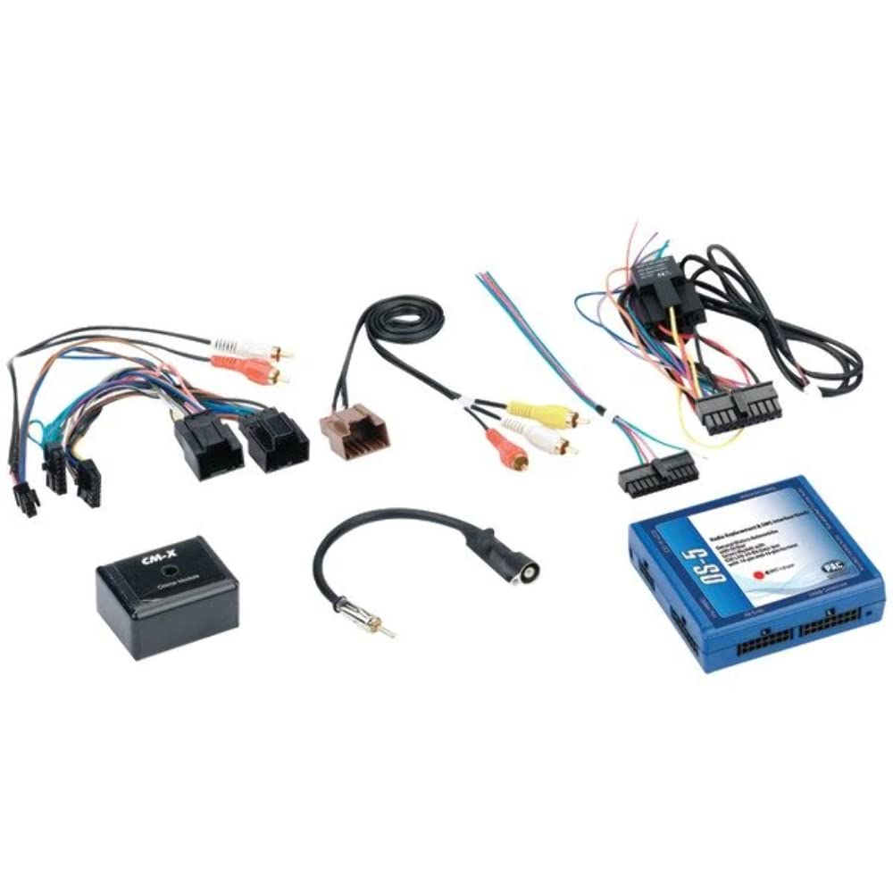 PAC OS5 OS-5 Radio Replacement Interface with Onstar Retention , Black , 9.00 x 9.00 x 1.90