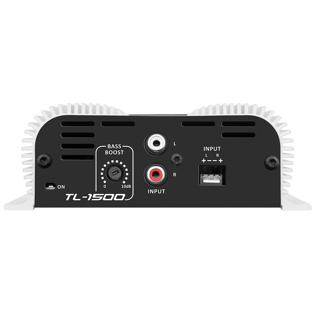 Taramp'S Tl 1500 Full Range 390 Watts Rms 3 Channels Car Audio 2 Stereo Channels 1 Sub Channel Class D Amplifier, Rca/Wire Input