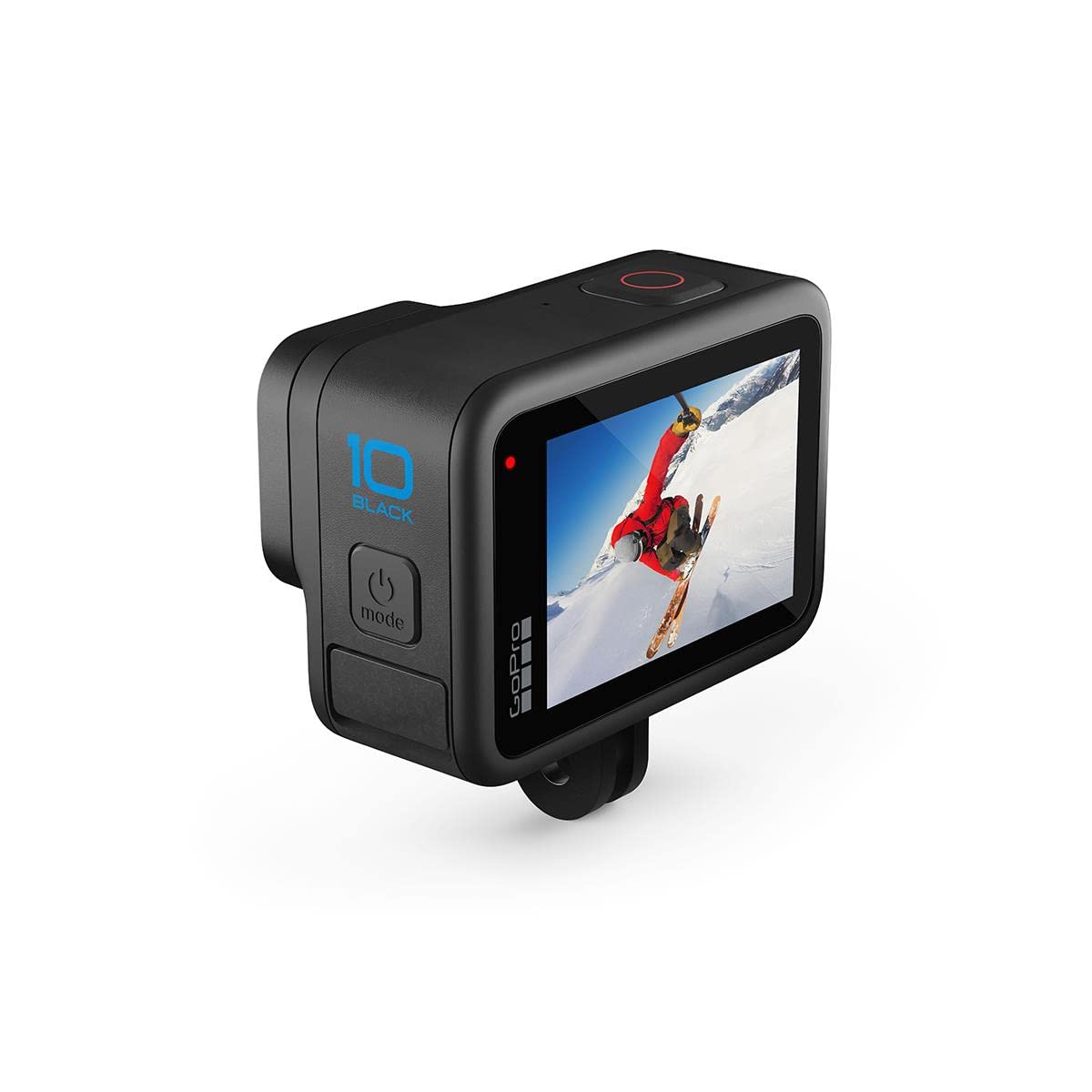 Gopro Rear GoPro HERO10 Black - Waterproof Action Camera with Front LCD and Touch ...