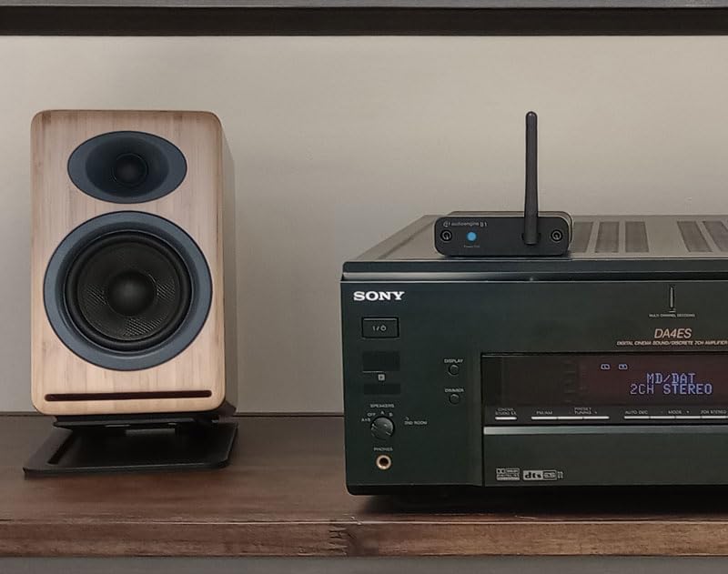 Audioengine B1 5.3 Bluetooth Receiver For Older Classic Stereo Speakers And Sound Systems   Long Range Hifi Adaptive Wireless Up To 32 Bit Audio Music Streamer