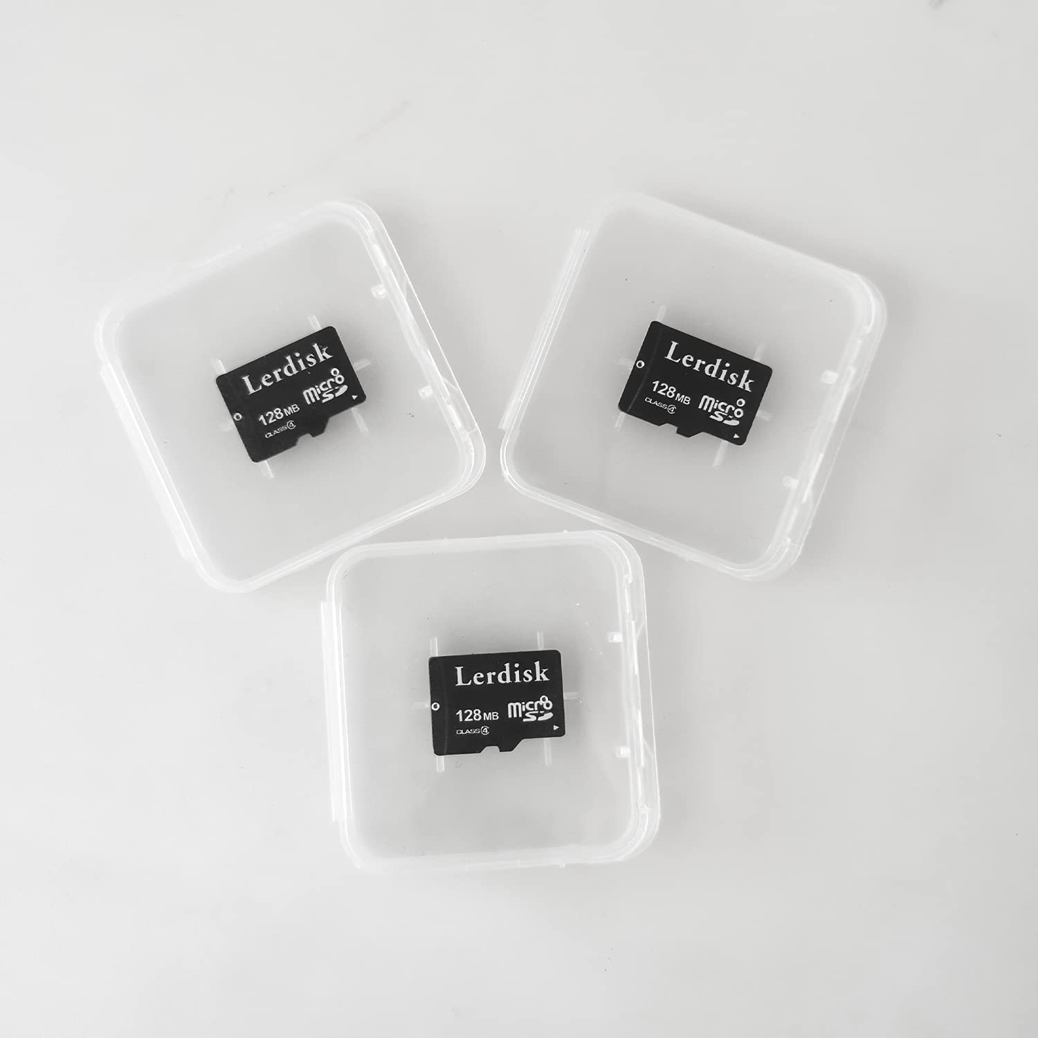 Lerdisk Factory Wholesale Micro Sd Card 128Mb Pack Of 3 In Bulk Small Capacity For Small Files Only,Not Suitable For Camera,Phon