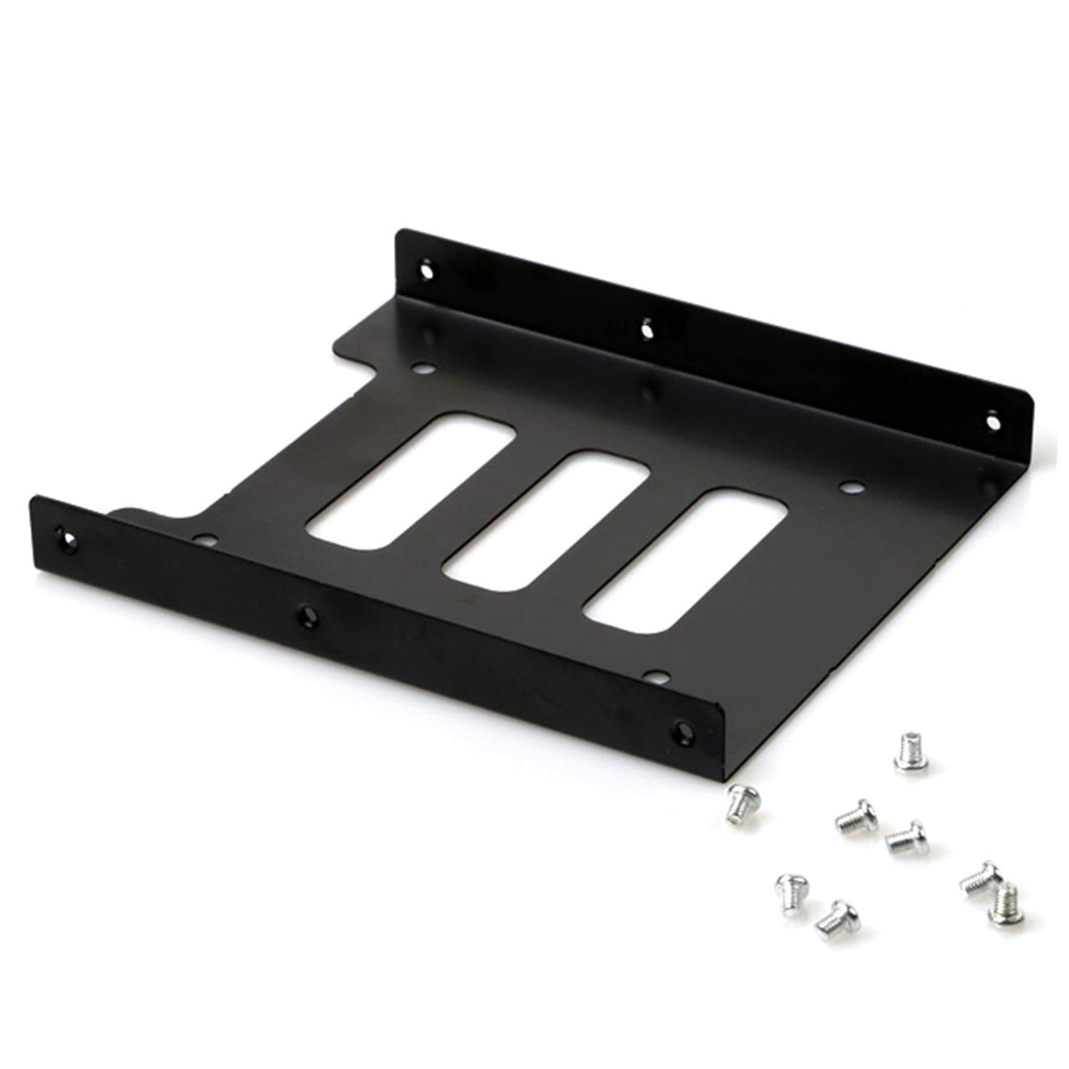 Saisn Hdd Ssd Mounting Bracket 2.5 To 3.5 Adapter Hard Drive Holder (Pack Of 2)
