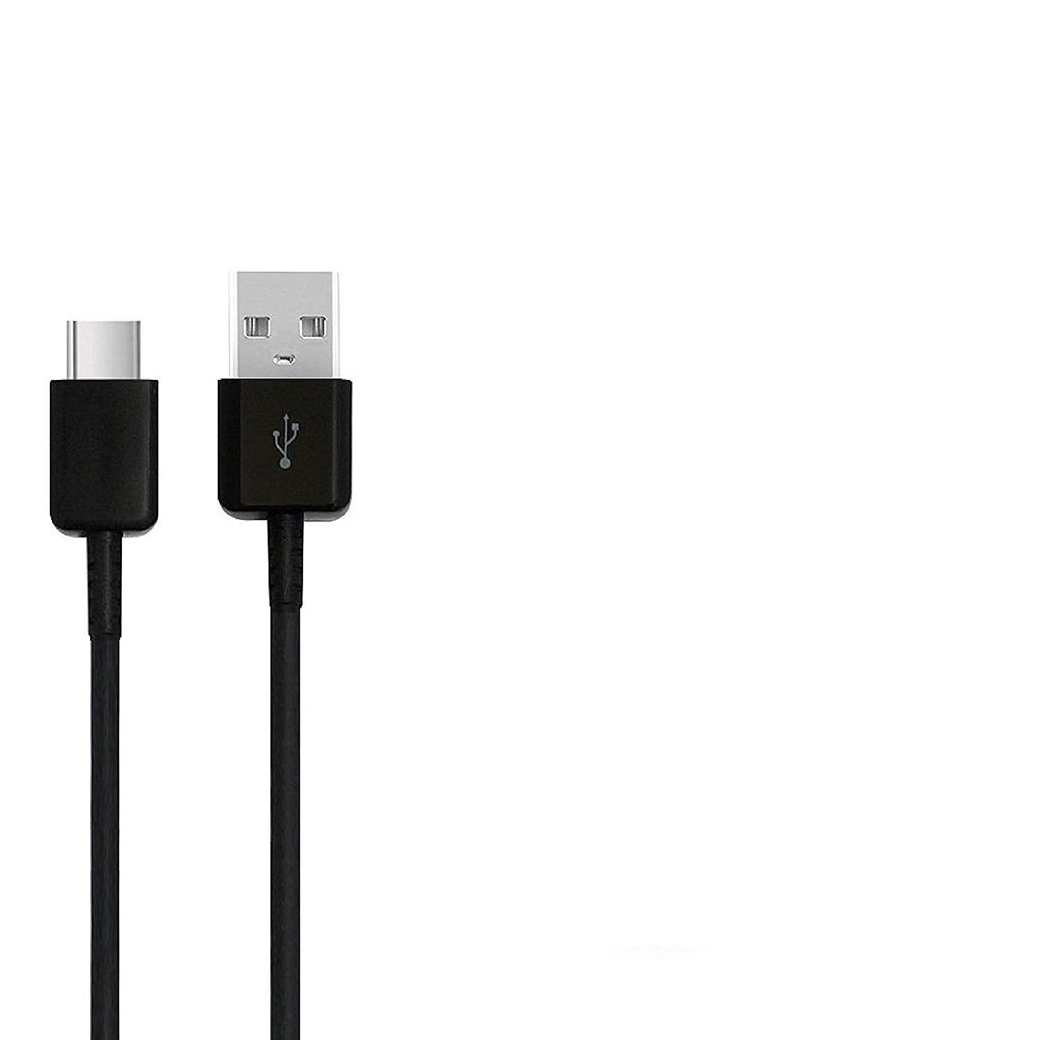 Two (2) Oem Samsung Usb-C Data Charging Cables For Galaxy S9/S9 Plus/S8/S8+/Note8 - Black Ep-Dg950Cbe- Bulk Packaging