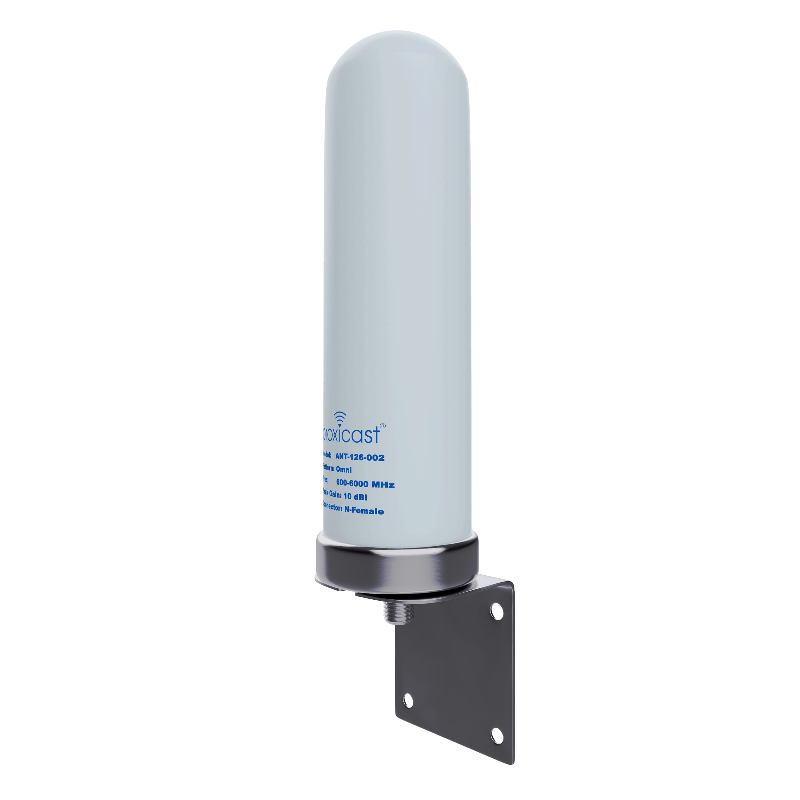 Proxicast High Gain 10 dBi Universal Wide-Band 4G / LTE, 5G & WiFi Omni-Directional Outdoor Pole/Wall Mount Antenna for Verizon,
