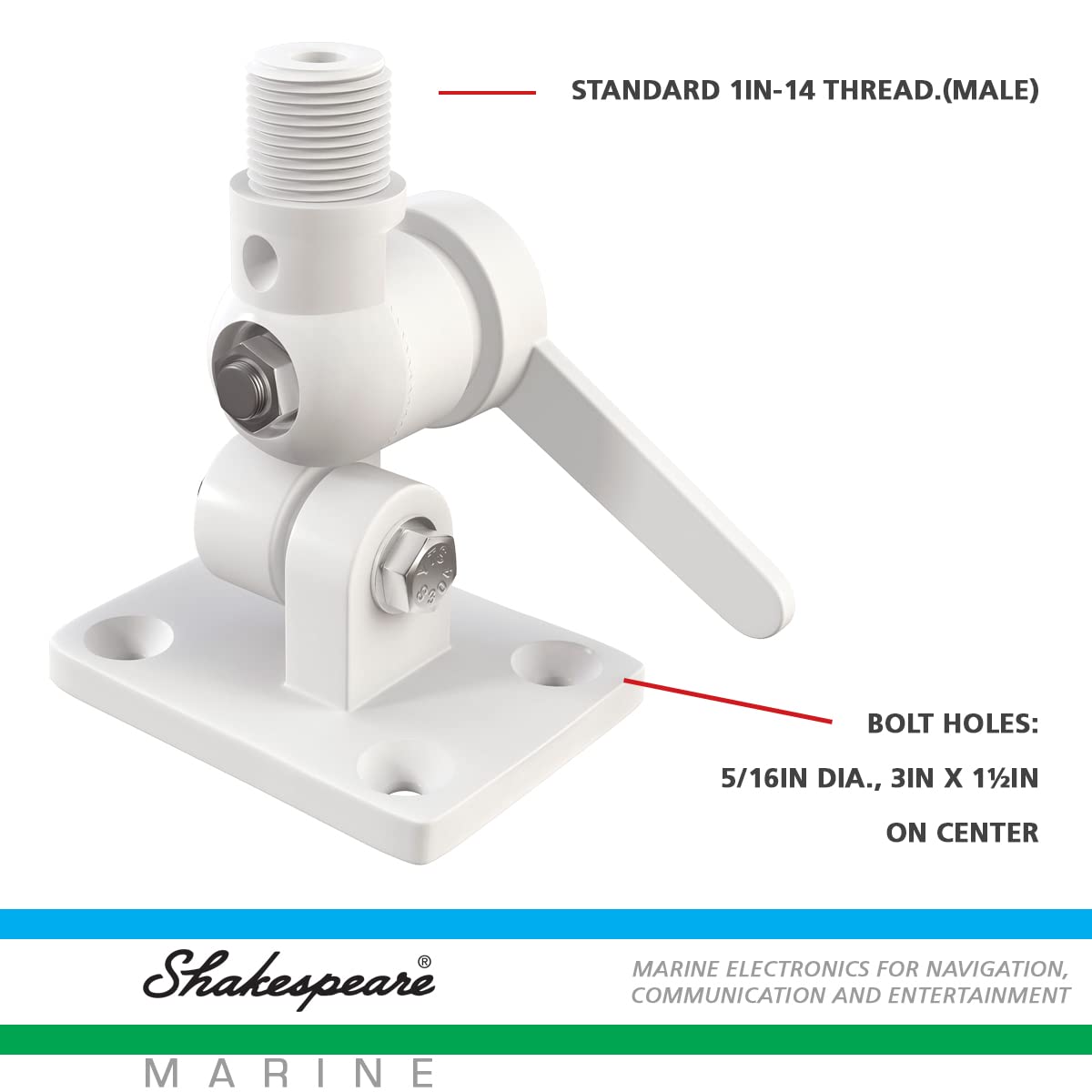 Shakespeare Antenna Mount Nylon Ratchet