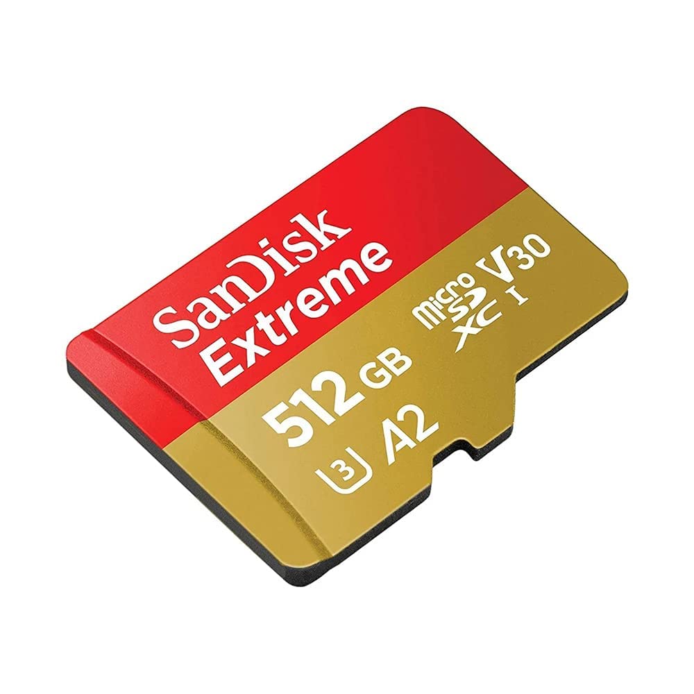 Sandisk 512Gb 512G Microsdxc [Extreme 160Mb / S] Microsd Micro Sd Sdxc Uhs 4K U3 V30 A2 C10 Class 10 Sdsqxa1 512G Mobile Phone M