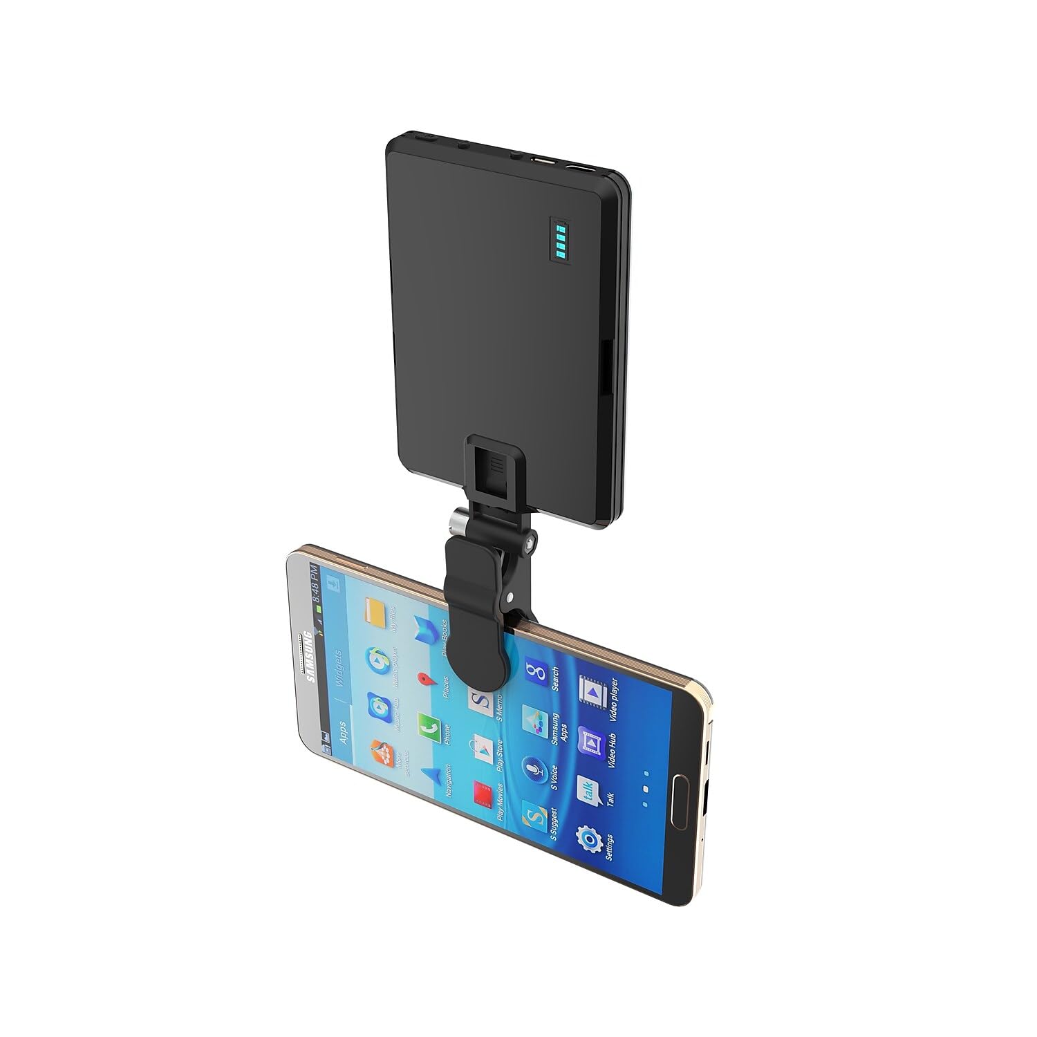 Digipower #Goviral - The Influencer - Compact 60 Led Video Light (4W) | 10-Level Brightness, 3 Color Temperature Modes (3100K-55