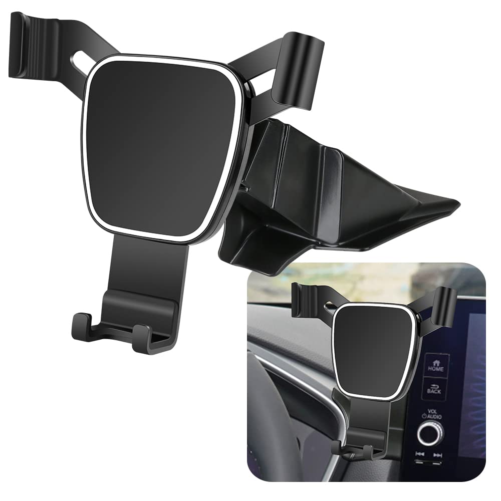 Lunqin Car Phone Holder For Honda Crv Cr-V 2023 2024 2025 Auto Accessories Navigation Bracket Interior Decoration Mobile Cell Ph