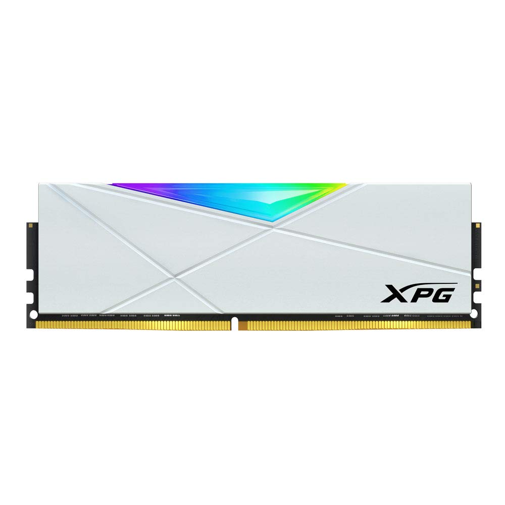 Xpg Ddr4 D50 Rgb 16Gb (2X8Gb) 3200Mhz Pc4 25600 U Dimm 288 Pins Desktop Memory Cl16 Kit White (Ax4U32008G16A Dw50)