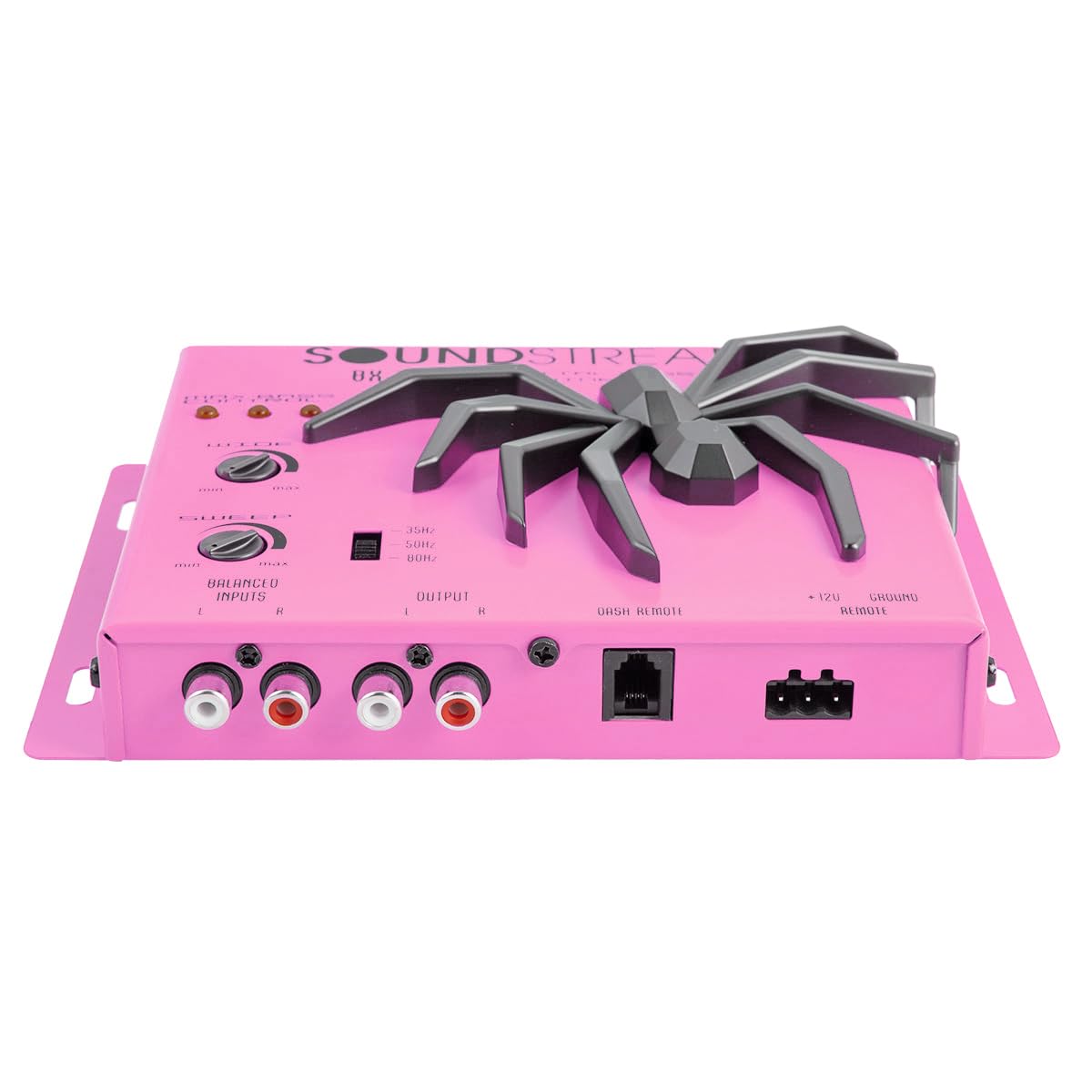Soundstream Bx 10X | Bass Processor   Digital Sound Restoration, Maximizer And Reproducer   Car Audio Booster (Pink)