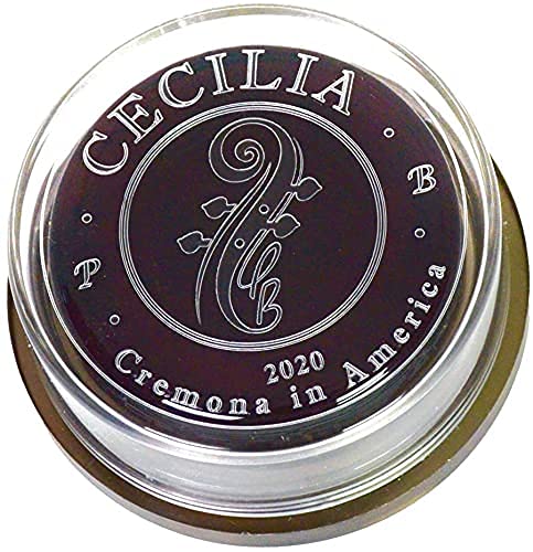 Cecilia Solo Rosin For Violin, Rosin Specially Formulated Violin Rosin For Violin Bows (Mini (Half Cake))