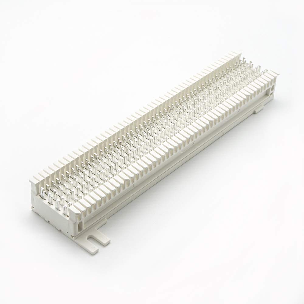 Installerparts 66 Punch Down Block   Terminating Block For Data Network Wiring, Telephone Punch Down Cabling, Wire Termination