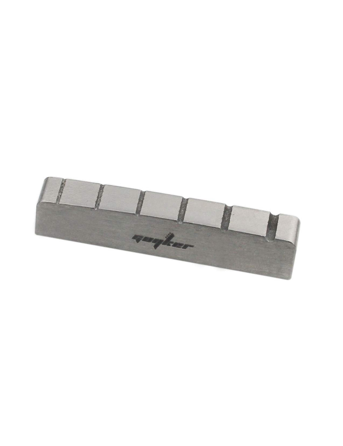 Guyker 43Mm Guitar Titanium Alloy Nut   Pre Slotted Nuts Replacement Part For Lp Electric Guitar