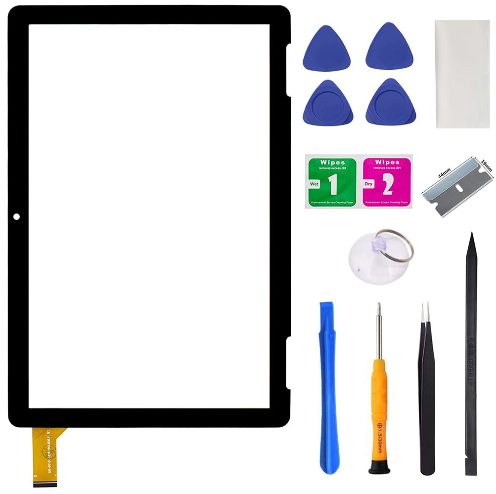 For Onn 10.1 Inch Tablet Screen Replacement 2Apuqw1027 Model 100011886 Digitizer Front Glass Touch Screen