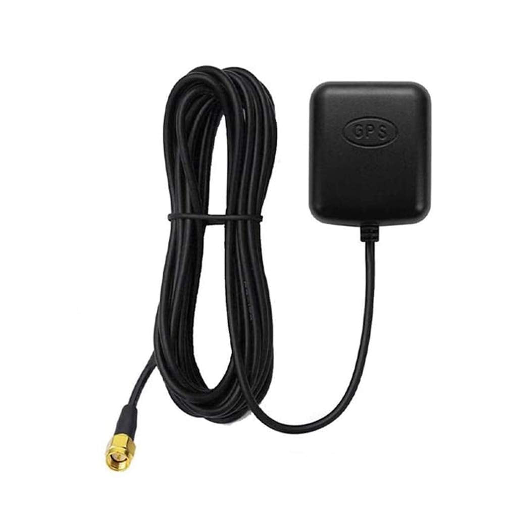 Coronir Vehicle Waterproof Active Gps Antenna With Sma Male Connector 28Db Gain, 3 5Vdc Magnetic Gps Antenna