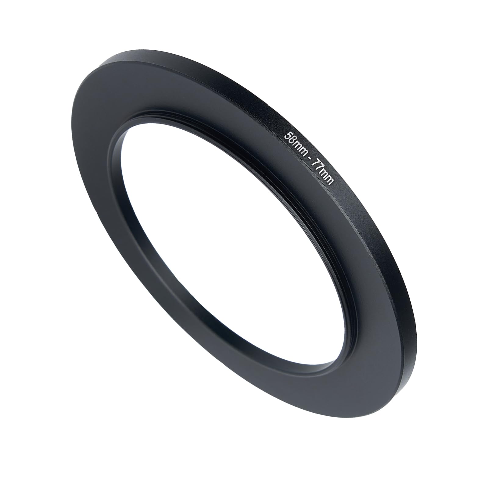 58Mm To 77Mm Step Up Adapter Rings Filter Adapter Black Metal Step Down Filter Ring Adapter Compatible With All Brand Uv Cpl Nd 