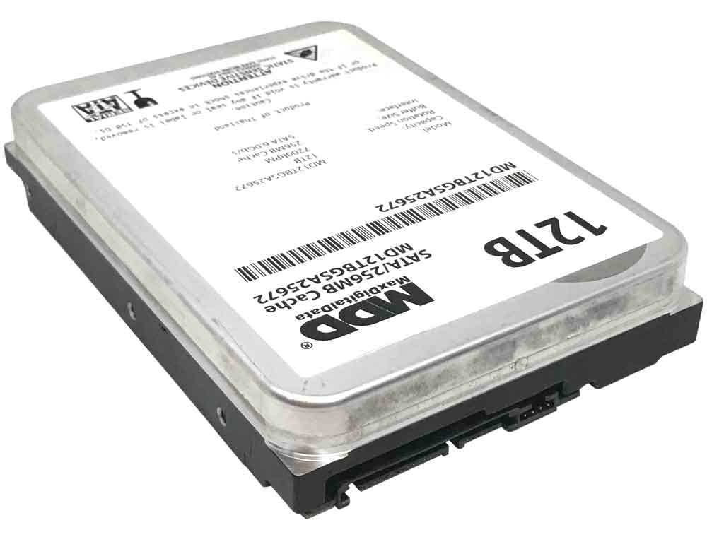 Mdd 12Tb 7200Rpm Sata 6Gb/S 256Mb Cache 3.5Inch Internal Desktop Hard Drive, Md12Tbgsa25672