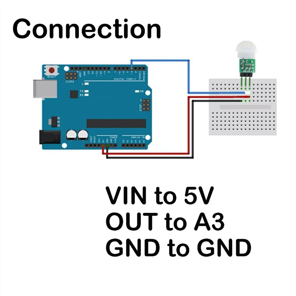 Stemedu Hc Sr312 Am312 Mini Pir Human Body Motion Sensor Module Pyroelectric Infrared Ir Distance Detector For Arduino (Pack Of 5)