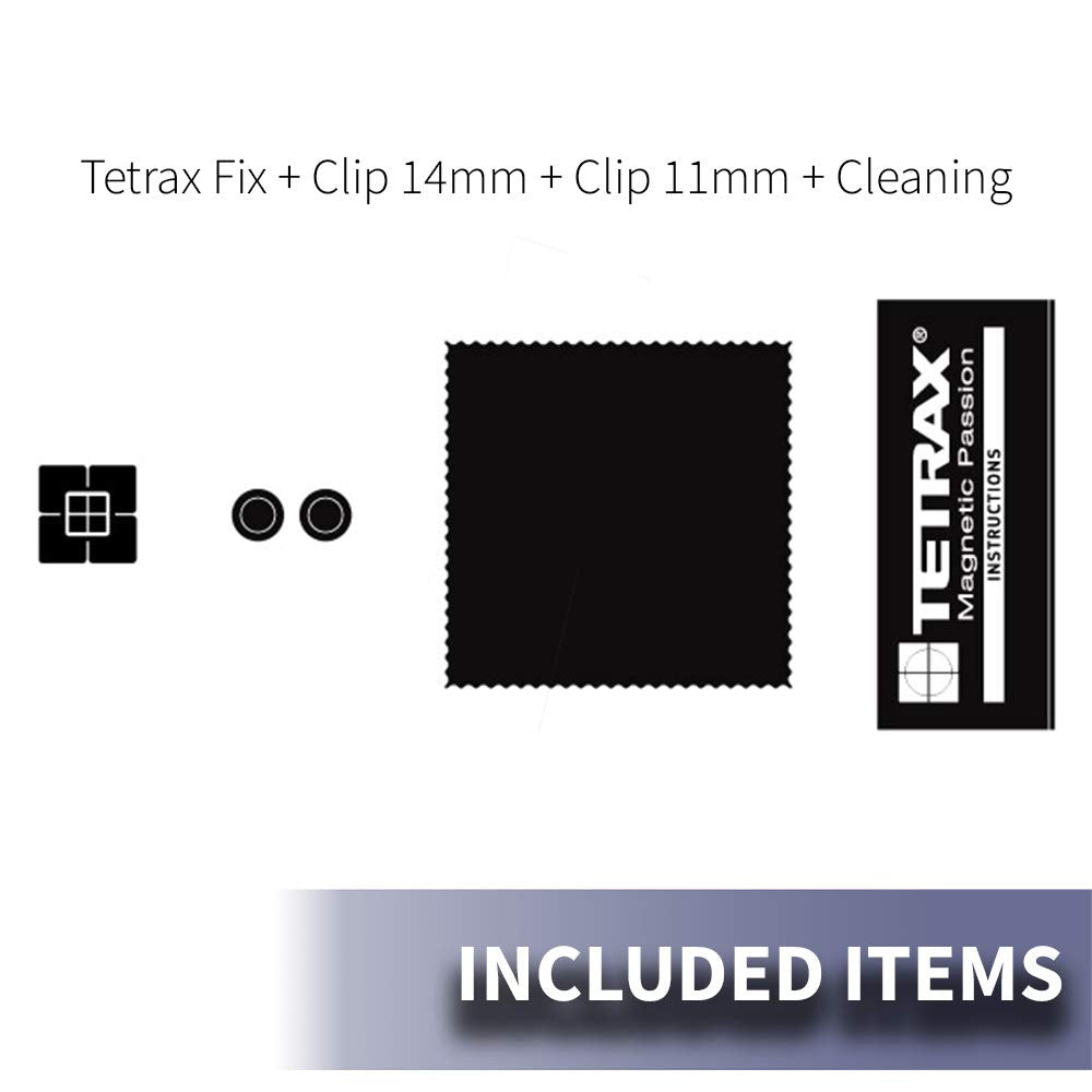 Tetrax Car Mount For Iphone X, Dashboard Adhesive Mount, Black