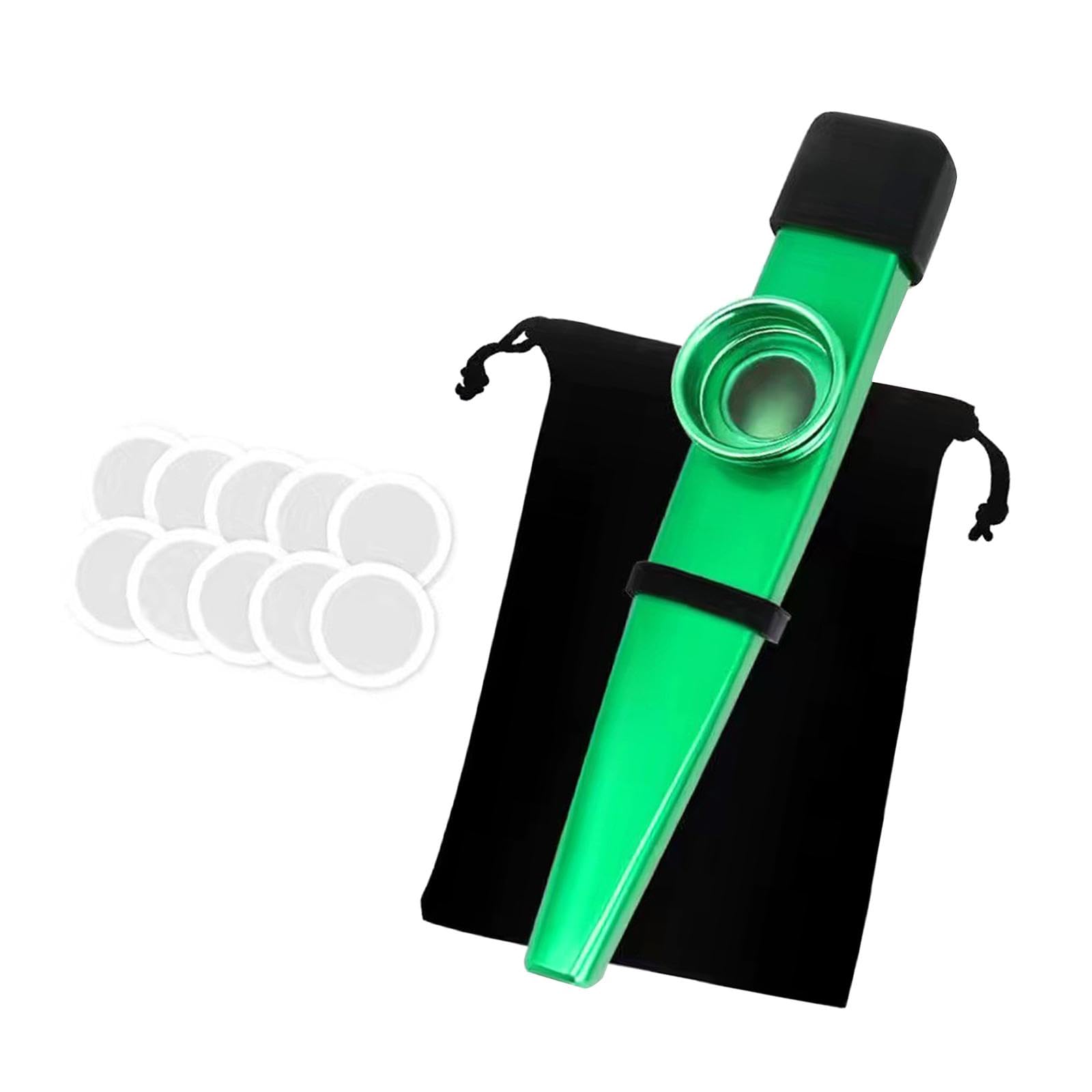Bnf Kazoo Good Companion Party Favors Mouth Flute For Kids Music Lovers Beginner Green