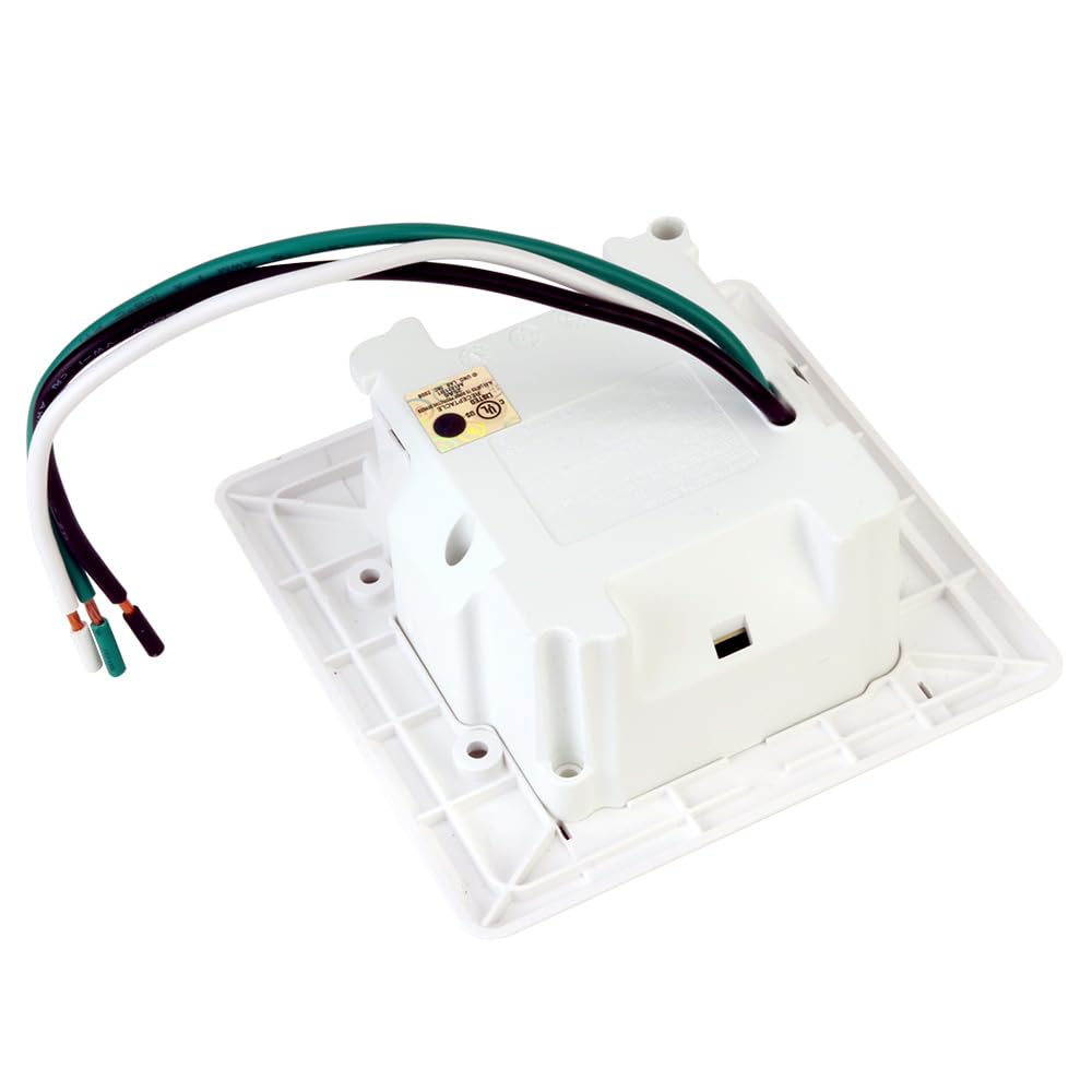 Element Hz Power Series In Wall Surge Protector W/Recessed Dual Outlet, 1080 Joules
