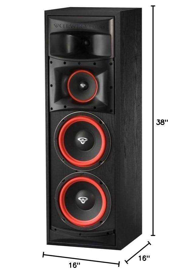 Cerwin Vega Xls 28 Dual 8'' 3 Way Home Audio Floor Tower Speaker