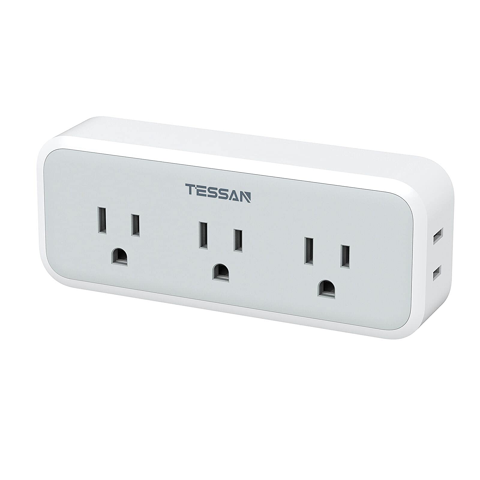 Multi Plug Outlet Extender, Tessan Surge Protector Wall Plug Splitter With 5 Electrical Outlet Expander, Multiple Plug Adapter F