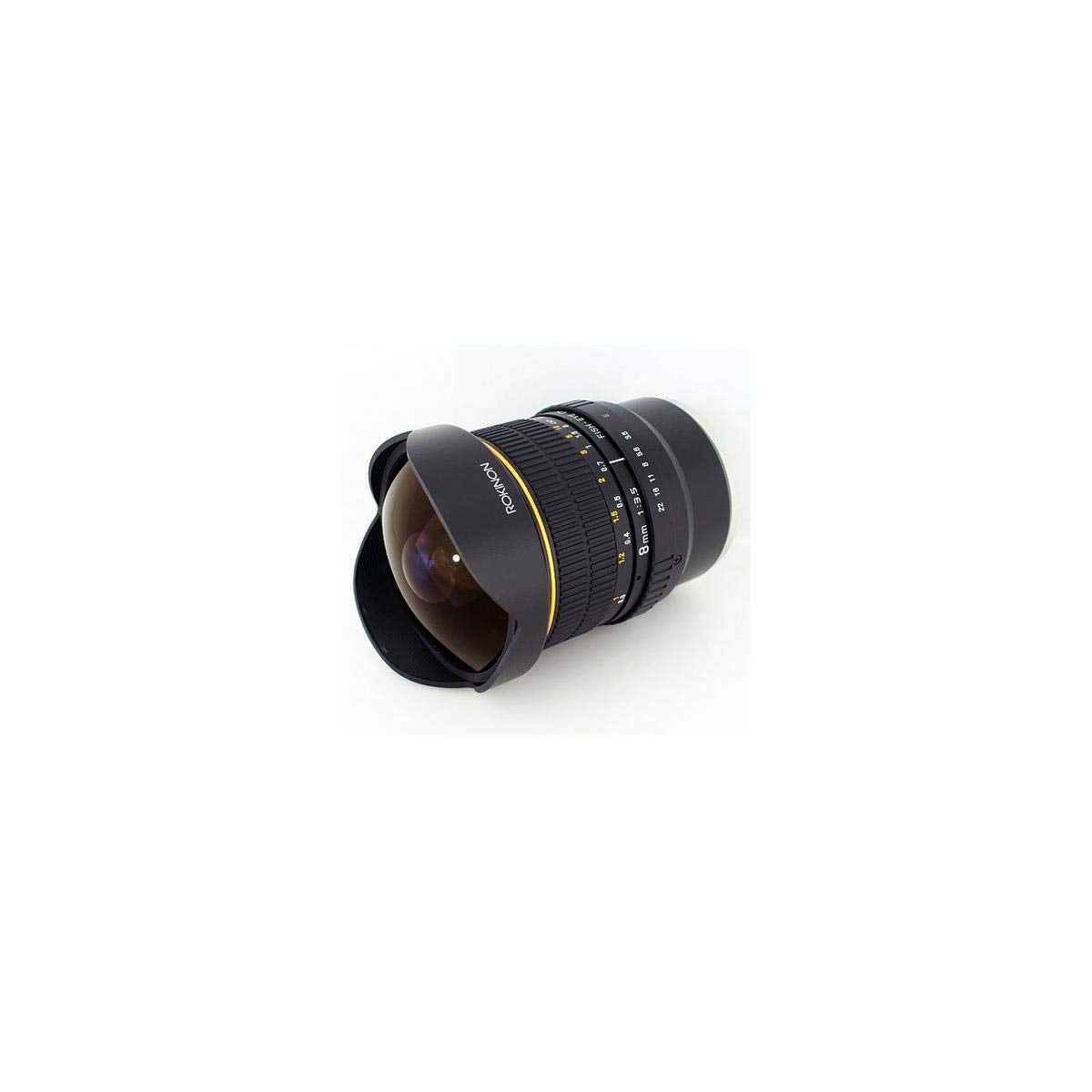 Rokinon FE8M-NEX 8mm f/3.5 Fisheye Lens for Sony E-Mount Cameras (NEX and VG10), Black