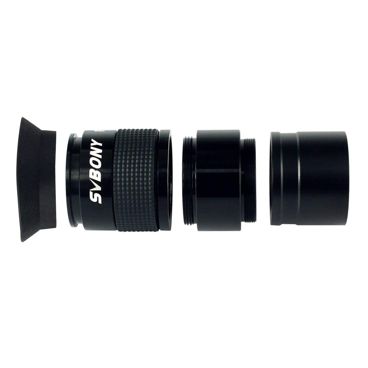 Svbony Telescope Eyepiece 40Mm 1.25 Inches Plossl Telescope Lens Fully Multi Green Coated Metal 40 Degree Apparent Field 4 Eleme
