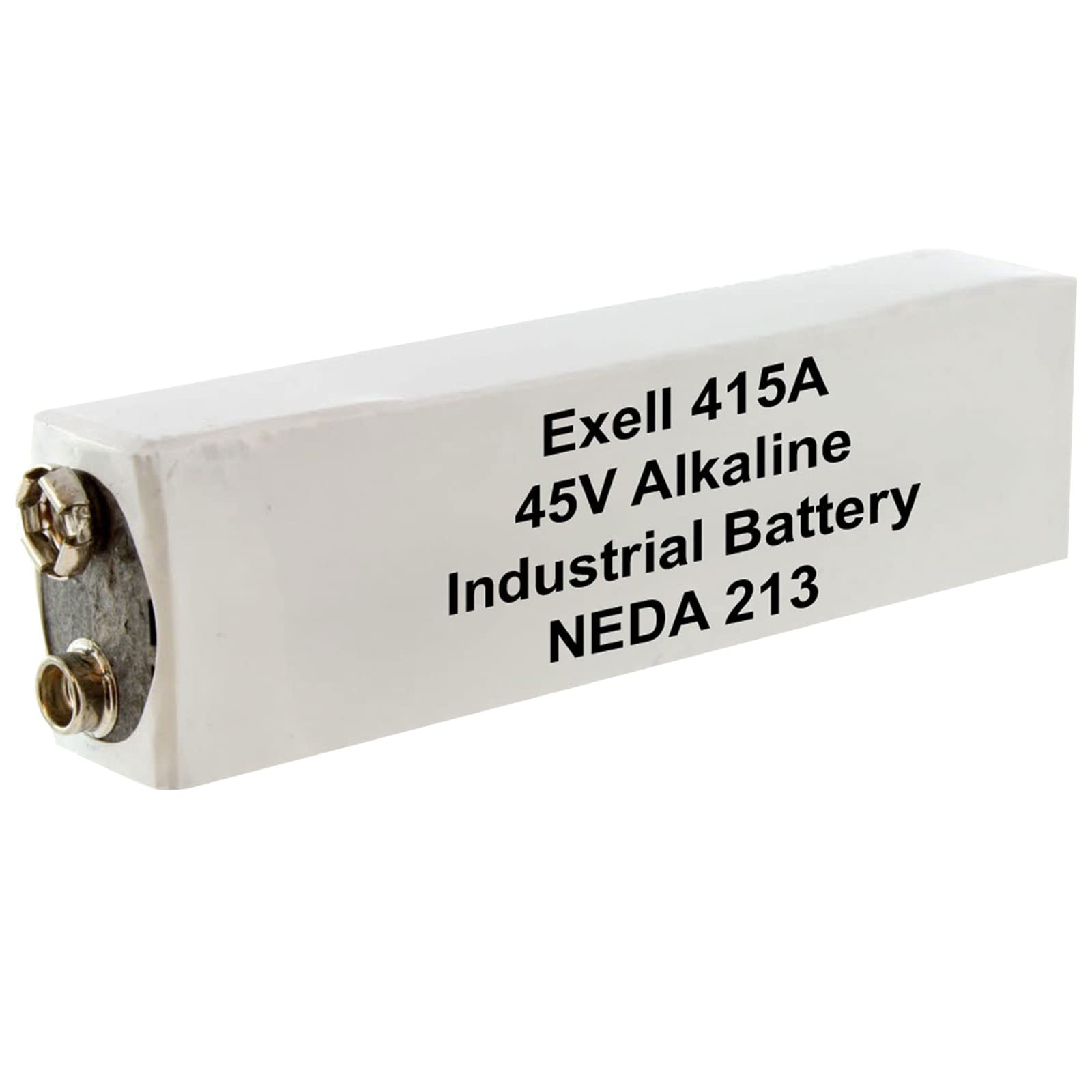 Exell Battery 415A 45V NEDA 213 Alkaline Battery Fits Replaces 213, 30F20, 415, 415A, 502, A415, B102, BLR-102, BLR102, E210, ER