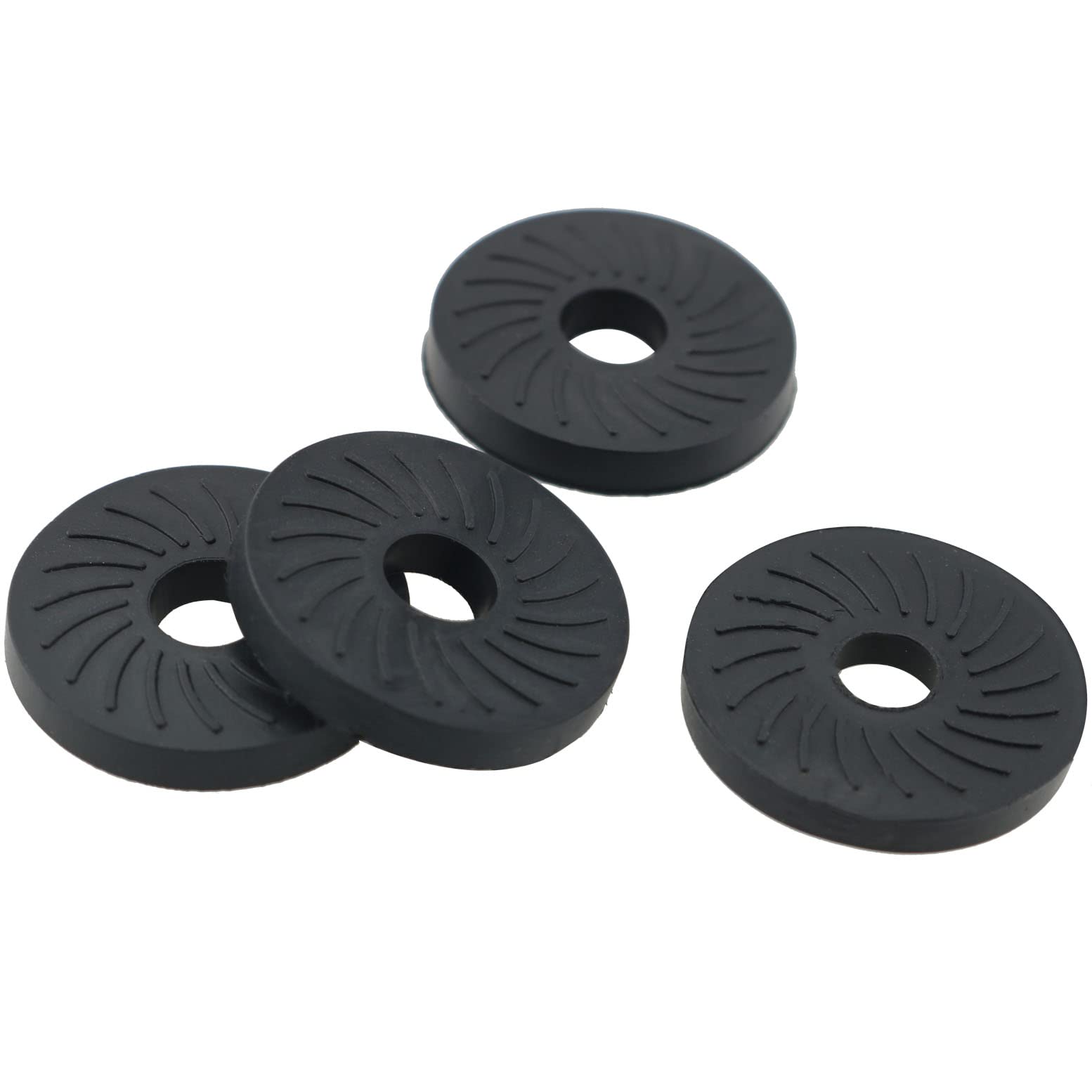 Yhxixi 8Pcs 1/4'' Screw Hole Rubber Pads Rubber Washers Shorten Long Camera Screw Shaft, Enhance Friction