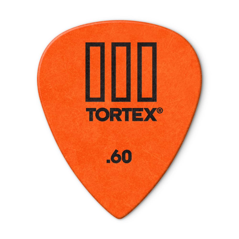 Dunlop Tortex� Tiii, Orange, .60Mm, 12/Player'S Pack