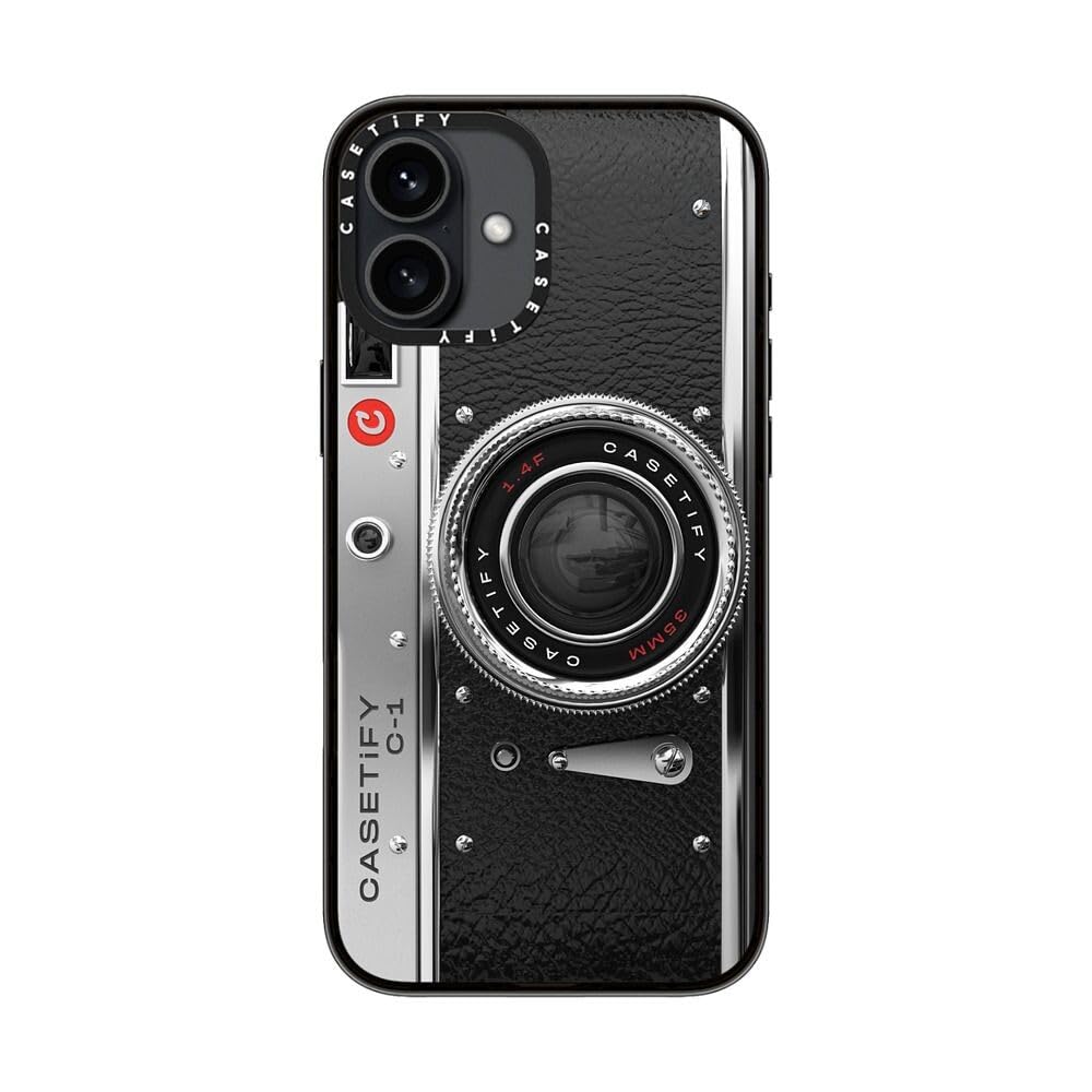 Casetify Compact Case For Iphone 16 Plus [Lightweight / 4 Ft. 2X Military Grade Drop Protection/Slim]   Camera Case   Classic