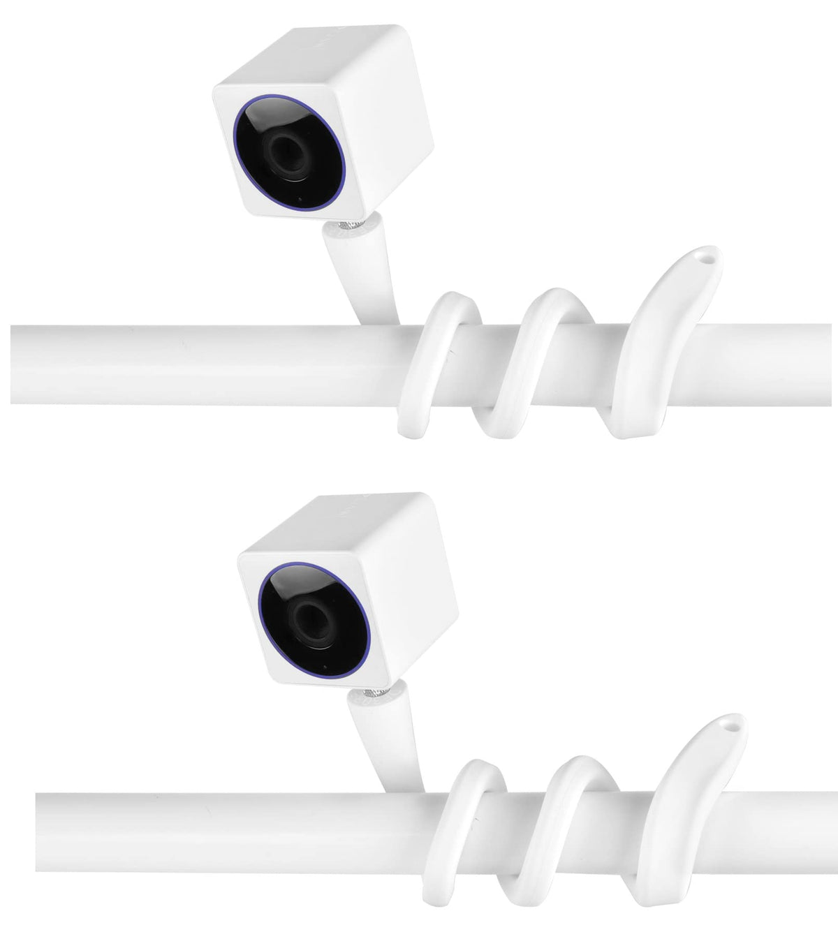 Okemeeo 17.5 Inch Universal Camera Twist Mount For Wyze Cam Og/V3/V3 Pro/Pan V3/Pan V2/Pan V1 And More Security Camera (2 Pack)