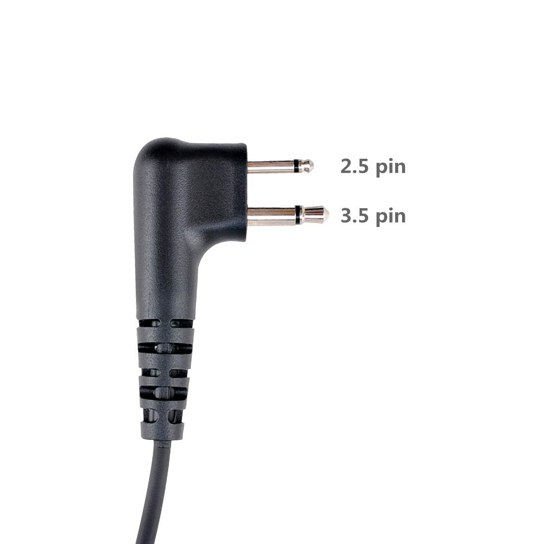 Ks K Storm Covert Acoustic Tube Walkie Talkie Earpiece Surveillance Headset With Mic Compatible With Cls1110 Motorola Two Way Ra