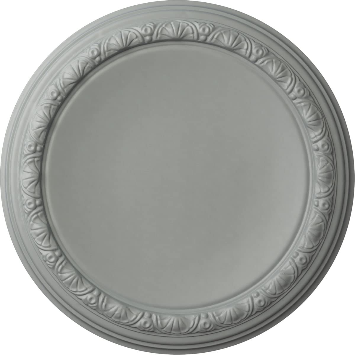 Ekena Millwork Cm19Ca Carlsbad Ceiling Medallion, 19 1/2''Od X 1 3/4''P (Fits Canopies Up To 14 1/4''), Factory Primed