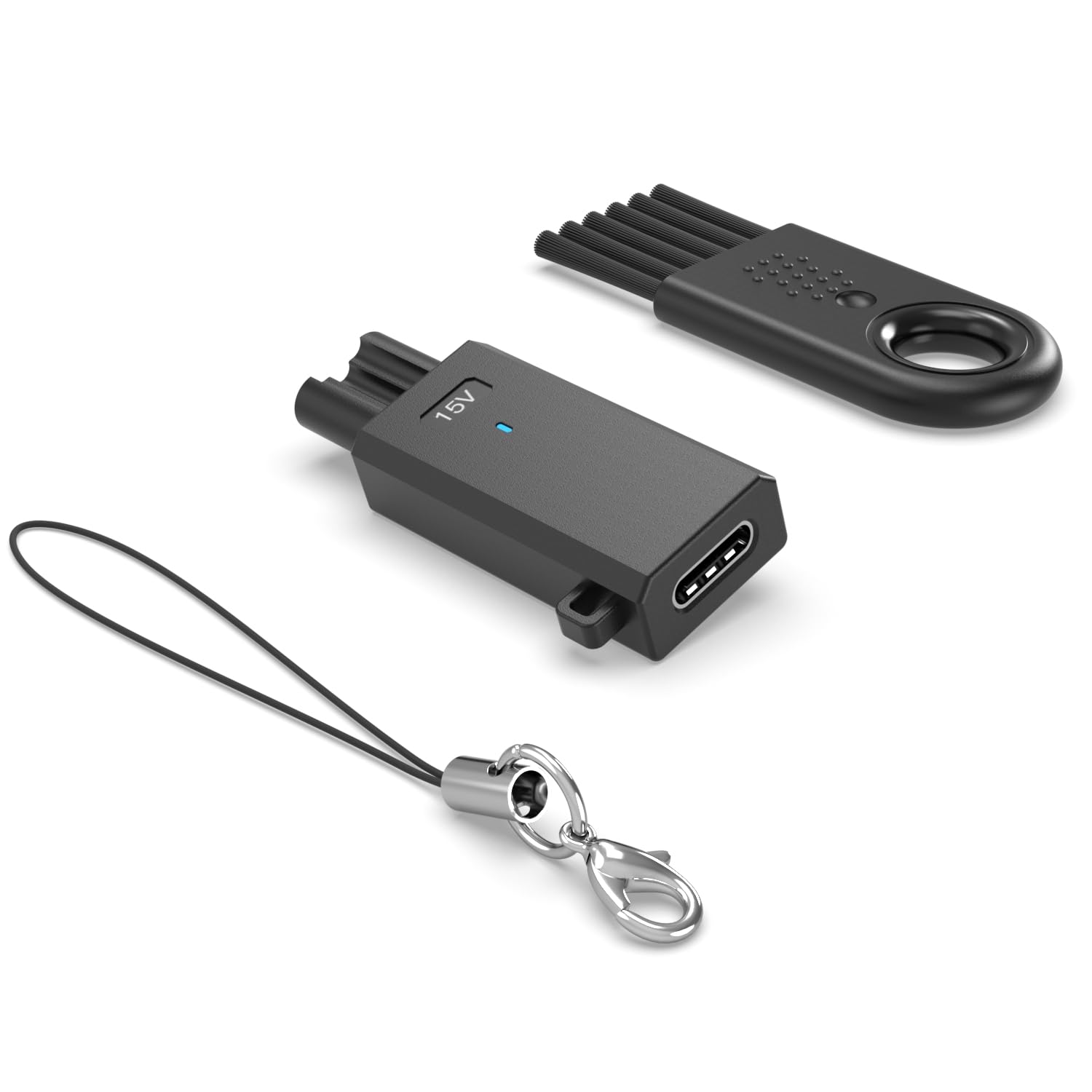 Superer 15V Fit For Philips Norelco Hq8505 3000 5000 7000 9000 Series Mg7750 Mg5750 Type C Charging Converter Adapter Trimmer Ph