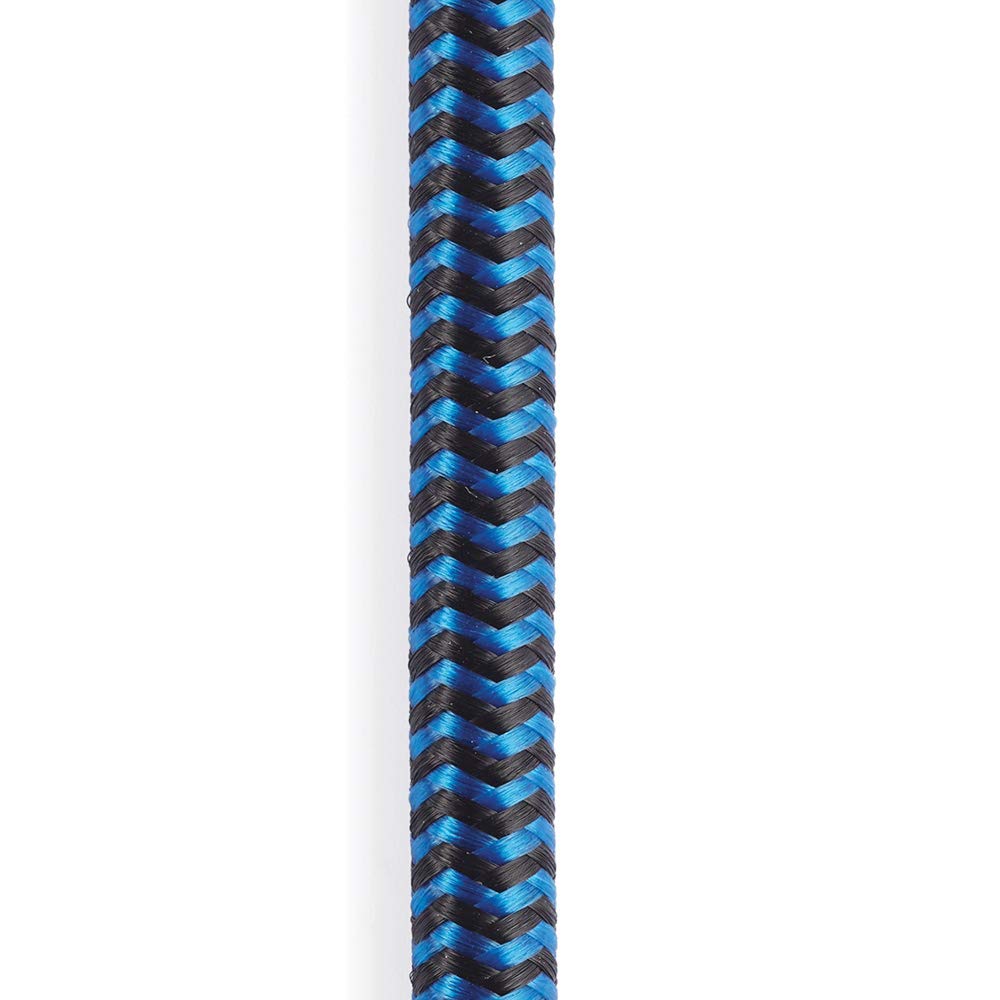 Daddario Guitar Cable - Guitar Lead - Instrument Cable - Guitar Accessories - Braided Cable - 15 Feet/4.57 Meters - Blue - 1 Pa