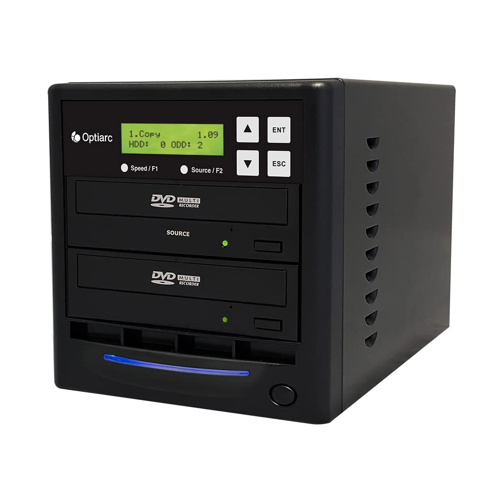 Optiarc 1 To 1 24X Burner M Disc Support Cd Dvd Duplicator   Standalone Copier Duplication Tower Opt S1T Dvd Bk