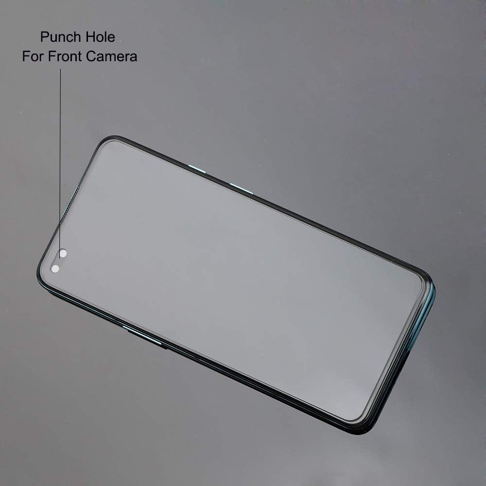 Ibywind Screen Protector For Oneplus Nord,With 2Pcs Tempered Glass,1Pc Camera Lens Protector,1Pc Backing Carbon Fiber Film [Fing