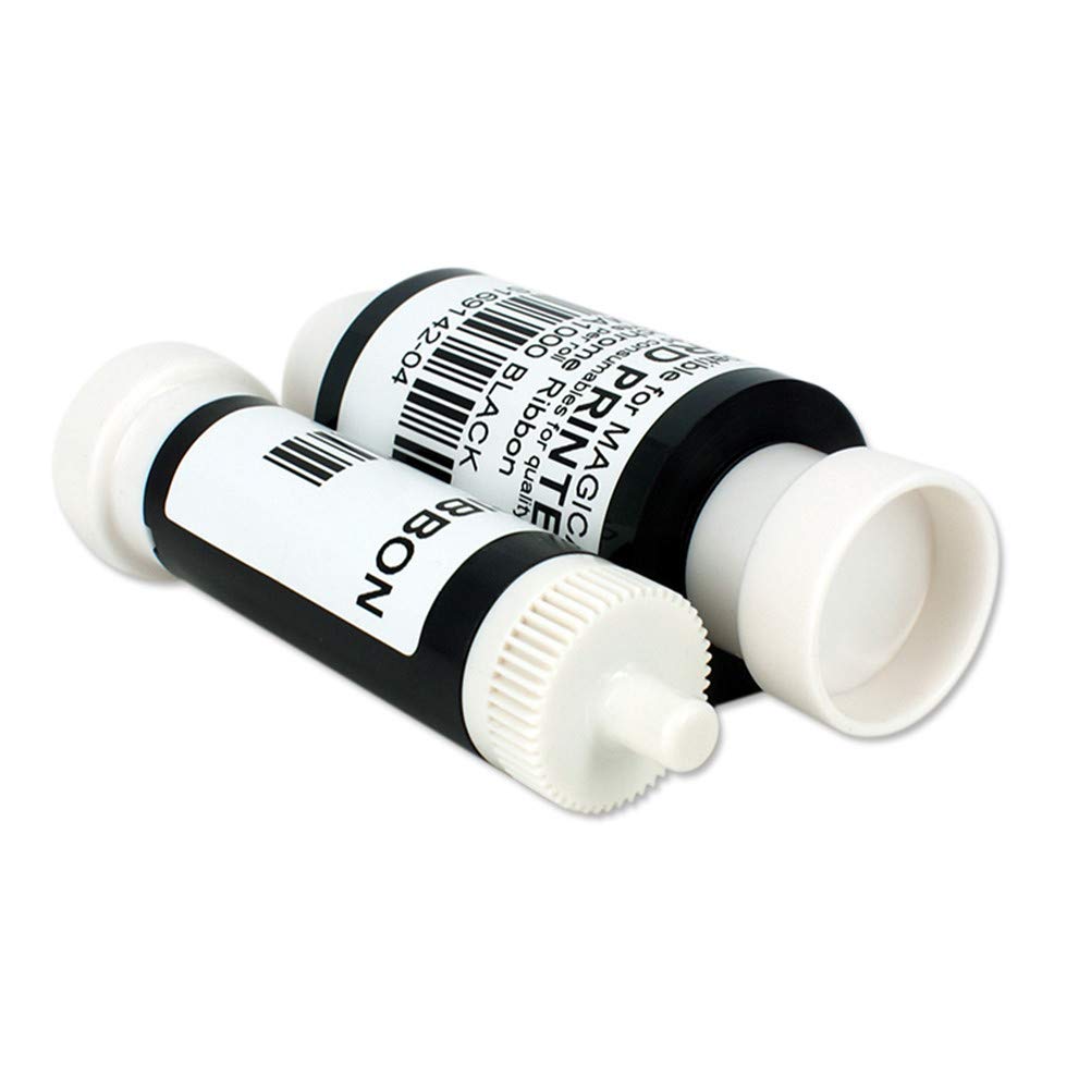 Ma1000K Black Monochrome Ribbon For Magicard Enduro3E Enduro Card Printers, 1000 Prints